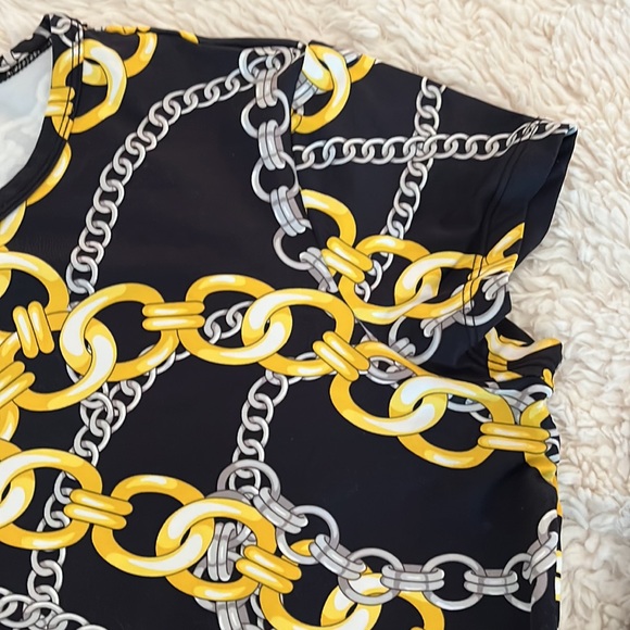 J McLaughlin Black be With Good Chain Top - Picture 7 of 7